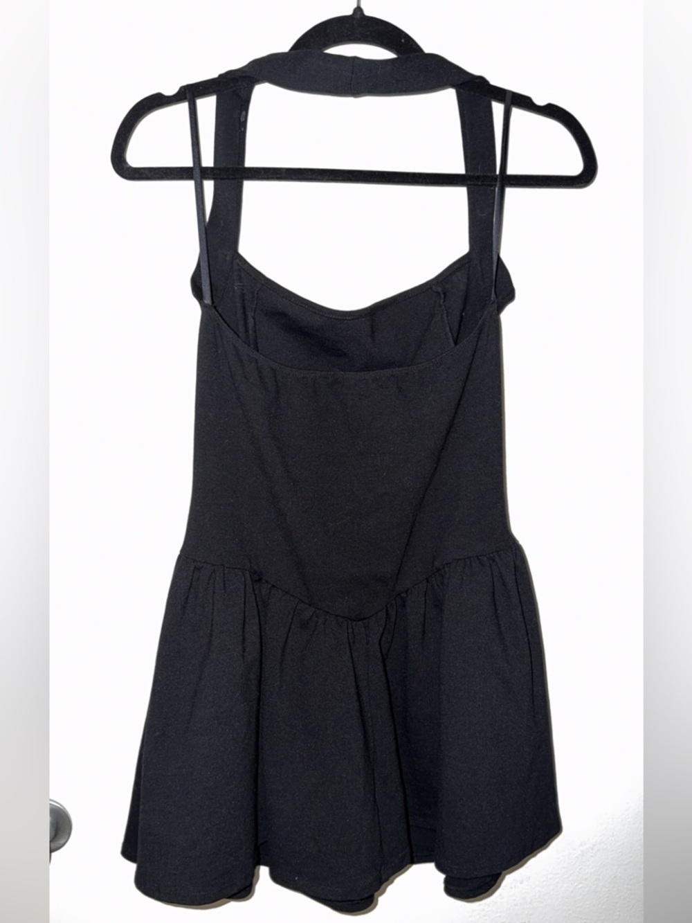 Adorable Drop Waist Halter Mini Dress ✨ - Picture 3 of 4